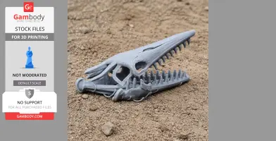 Tylosteus Skull - Skull Replica STL