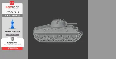 Nahuel DL 43 - Tank Model STL