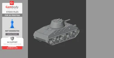 Nahuel DL 43 - Tank Model STL