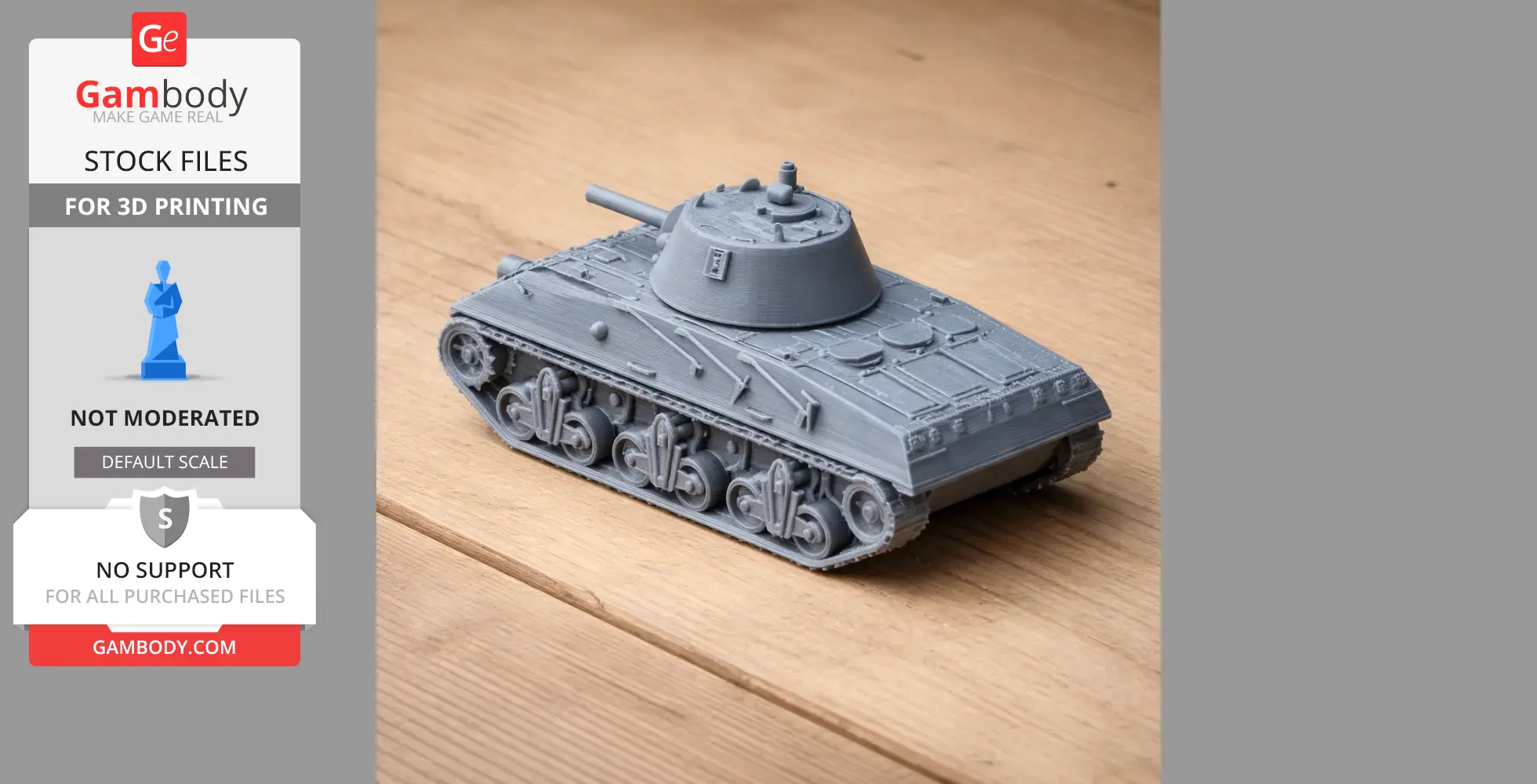 Nahuel DL 43 - Tank Model STL