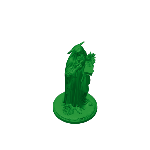 Saint Apronia of Toul - Devotional Statue.3mf