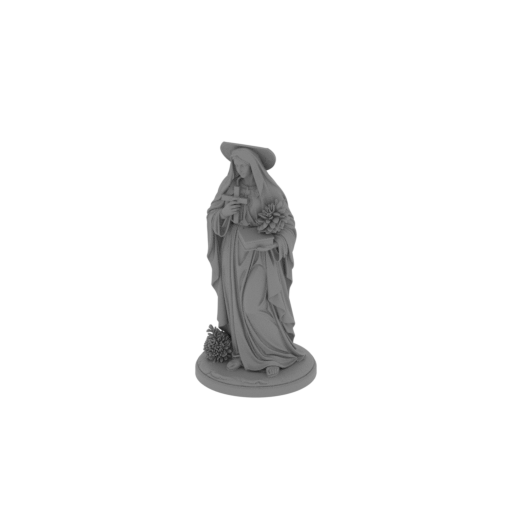 Saint Apronia of Toul - Devotional Statue.stl