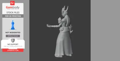 Maggot Broodmother Diablo 4 Figurine - Character Figure STL