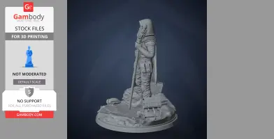 Tomorrow - Death Stranding 2: On the - Character Figure STL