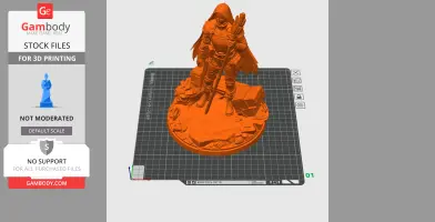 Tomorrow - Death Stranding 2: On the - Character Figure STL