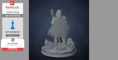 Tomorrow - Death Stranding 2: On the - Character Figure STL