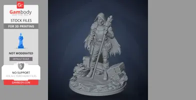 Tomorrow - Death Stranding 2: On the - Character Figure STL