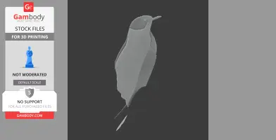 Banded prinia - Prehistoric Animal STL