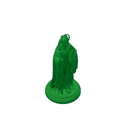 Saint Aprus of Toul - Devotional Statue.3mf