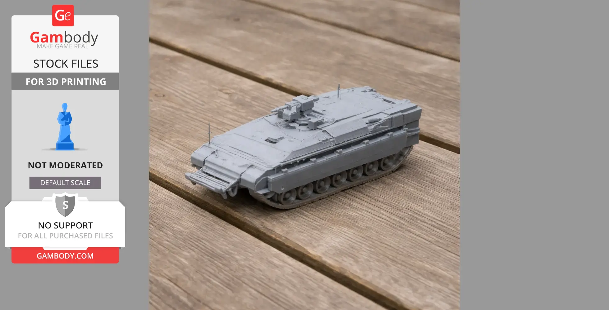 Namer tank - Tank Model STL