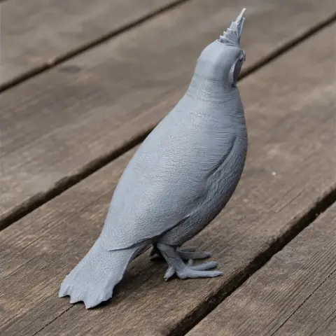 Banded quail - Prehistoric Animal STL