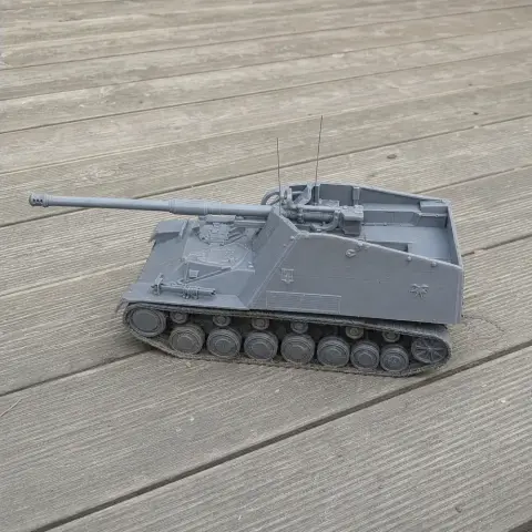 Nashorn tank - Tank Model STL