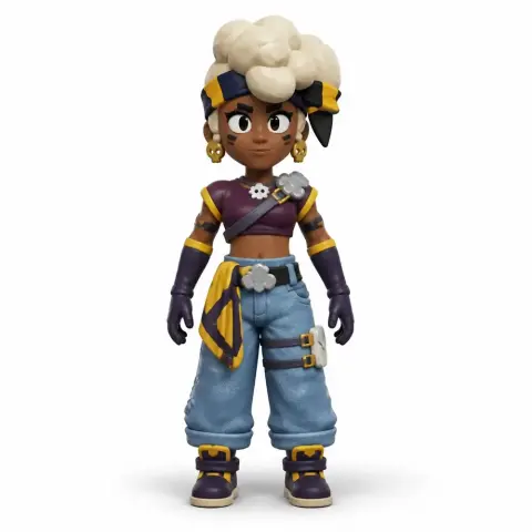 Maisie - Brawl Stars Figurine - Character Figure STL