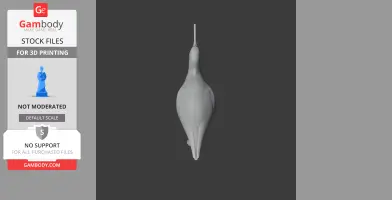 Banded stilt - Prehistoric Animal STL