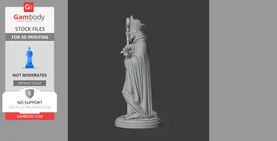 Saint Aquilinus of Fossombrone - Devotional - STL 3D Print