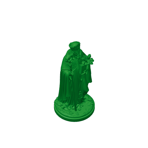 Saint Aquilinus of Fossombrone - Devotional Statue.3mf