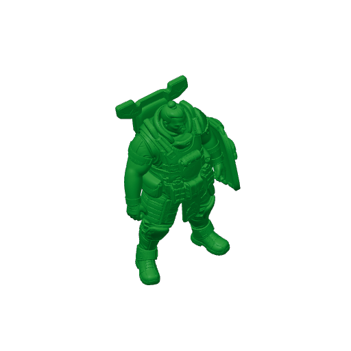 Makoa Gibraltar - Apex Legends Figurine.3mf