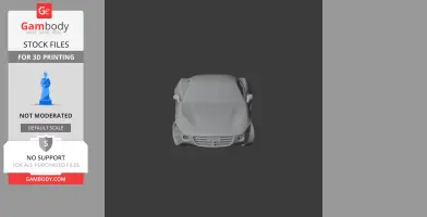 Diatto Ottovu Zagato - Scale Vehicle STL