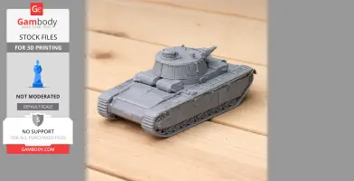 Neubaufahrzeug tank - Tank Model STL