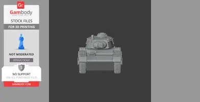 Neubaufahrzeug tank - Tank Model STL