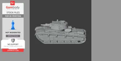 Neubaufahrzeug tank - Tank Model STL