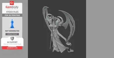 Malthael Diablo 4 Figurine - Character Figure STL