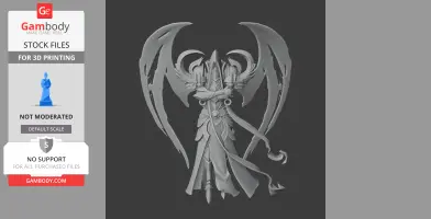 Malthael Diablo 4 Figurine - Character Figure STL