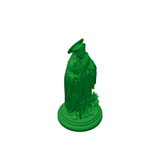 Saint Aquilinus of Évreux - Devotional Statue.3mf