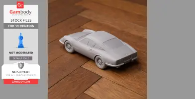 Dino 206 GT and 246 GT - Scale Vehicle STL