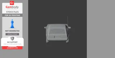 DMC DeLorean - Scale Vehicle STL