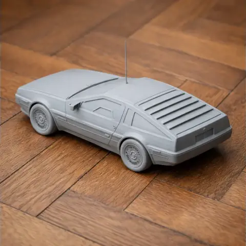 DMC DeLorean - Scale Vehicle STL