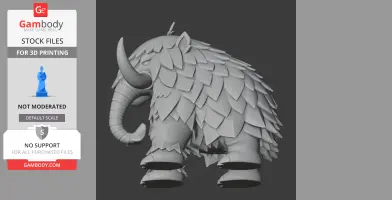 Mammorest - Palworld Figurine - Character Figure STL