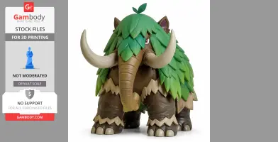 Mammorest - Palworld Figurine - Character Figure STL