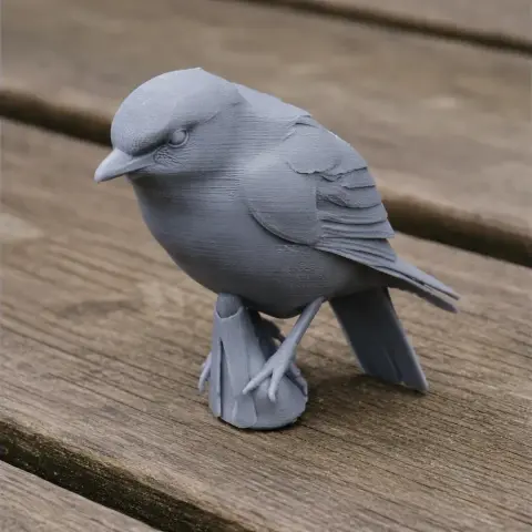 Banded yellow robin - Prehistoric Animal STL