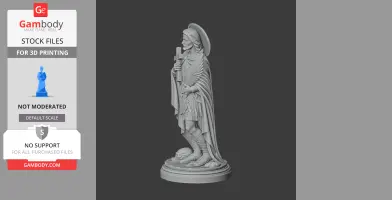Saint Arcadius of Mauretania - Devotional - STL 3D Print