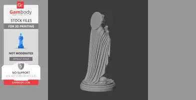 Saint Arcadius of Mauretania - Devotional - STL 3D Print