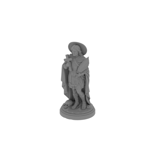 Saint Arcadius of Mauretania - Devotional Statue.stl