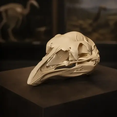 Upland Moa Skull - Skull Replica STL