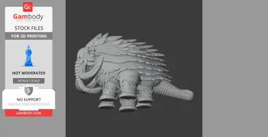 Mammorest Cryst - Palworld Figurine - Character Figure STL