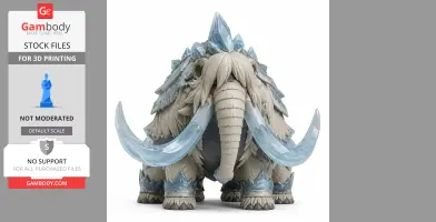 Mammorest Cryst - Palworld Figurine - Character Figure STL