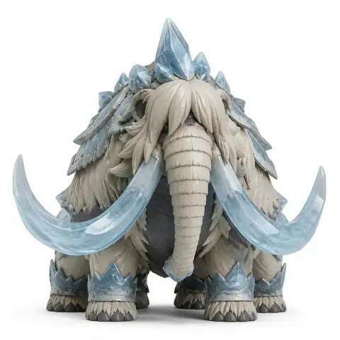 Mammorest Cryst - Palworld Figurine - Character Figure STL