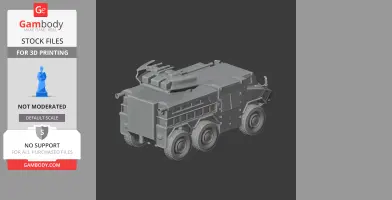 Nimr (armored personnel carrier) - Tank Model STL