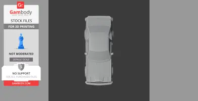 Dodge Aspen - Scale Vehicle STL