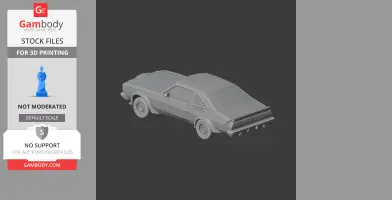 Dodge Aspen - Scale Vehicle STL