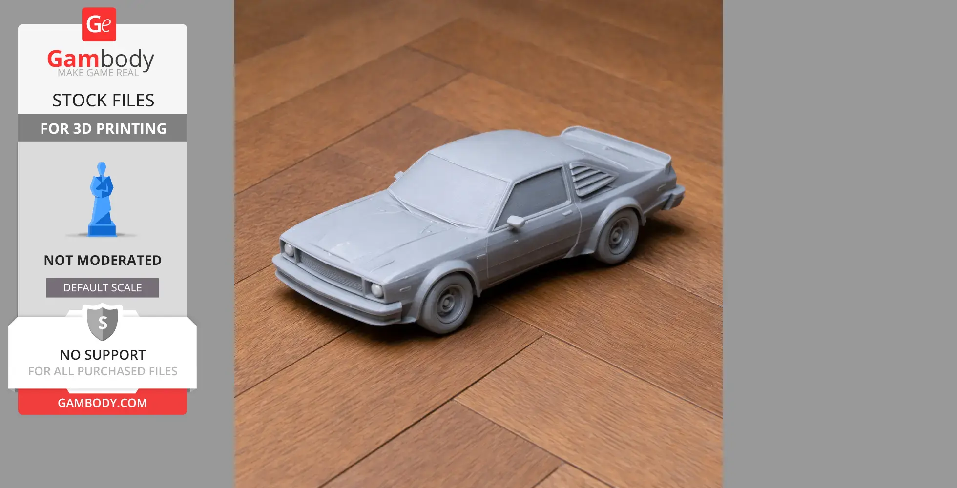 Dodge Aspen - Scale Vehicle STL