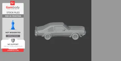 Dodge Aspen - Scale Vehicle STL