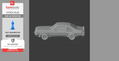 Dodge Aspen - Scale Vehicle STL