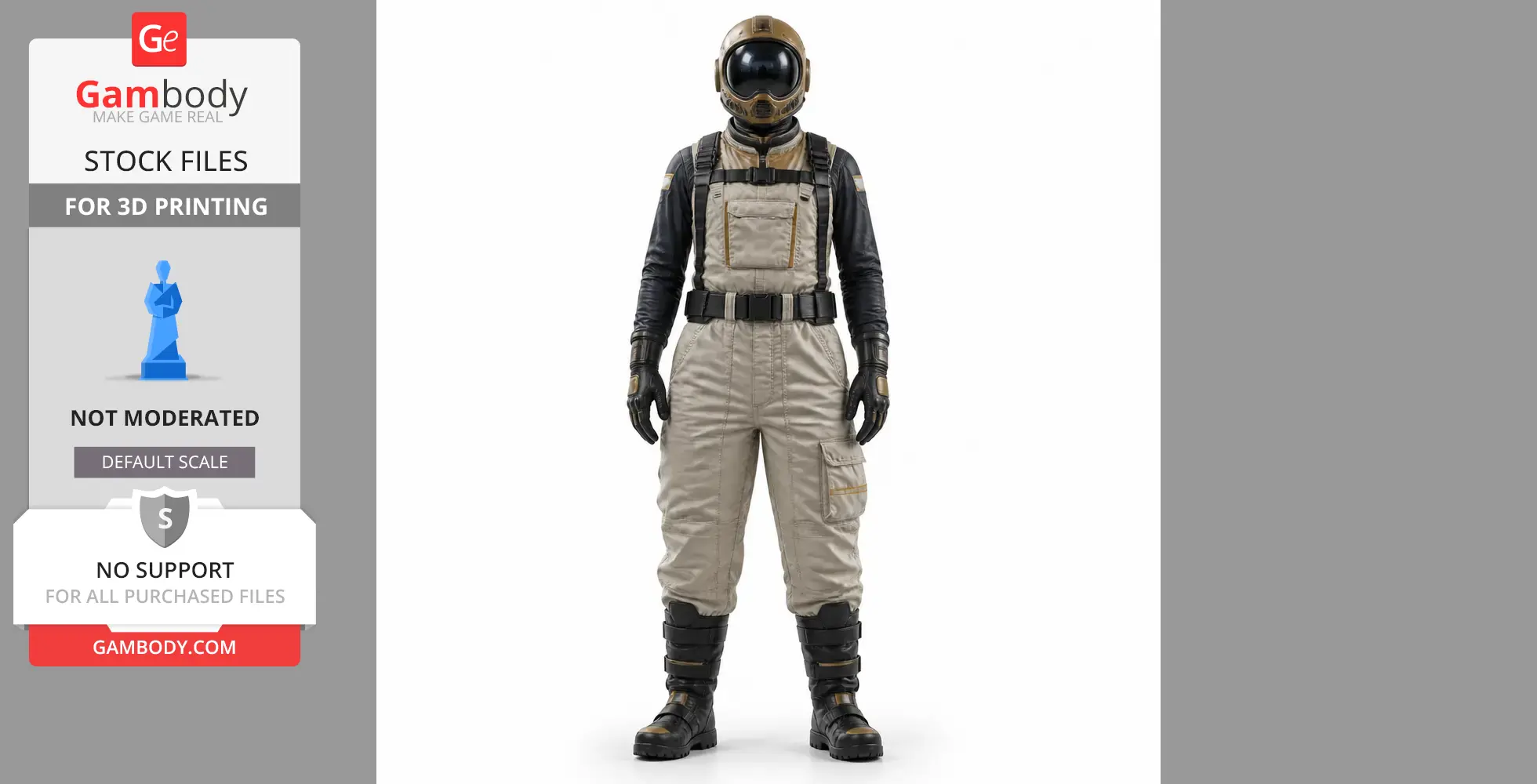 Manufacturer - Satisfactory Figurine - Character Figure STL