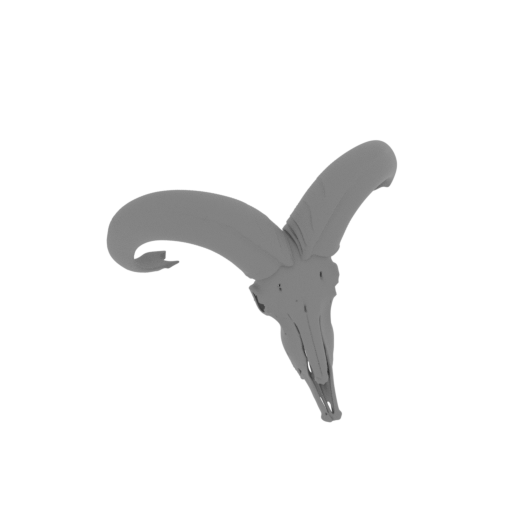 Urial Skull.stl