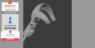 Urial Skull - Skull Replica STL